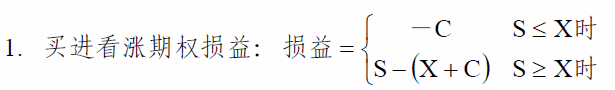 2014期貨從業(yè)<基礎(chǔ)知識>考點串講:期權(quán)交易損益分析及應(yīng)用1